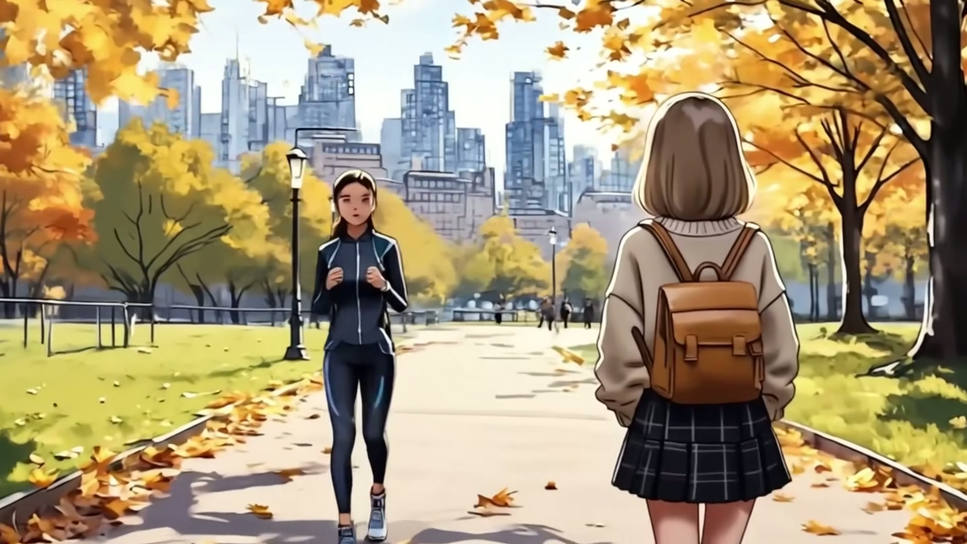 Still from GLINT Ep.01: Lily and the Old Man